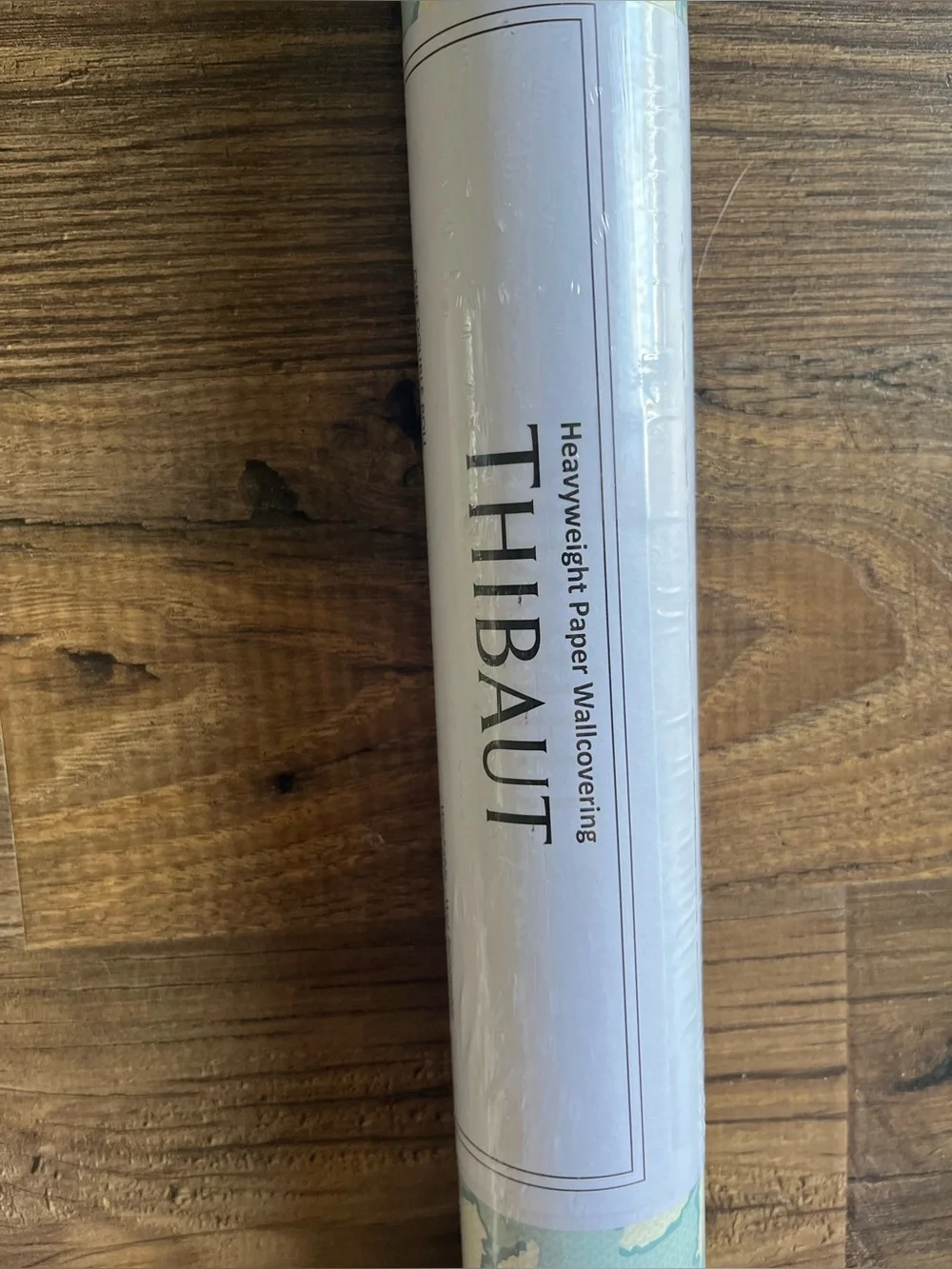 NWT ~ THIBAUT Wallpaper Chamomile T14320 Spa Blue 1 Double Roll Sealed